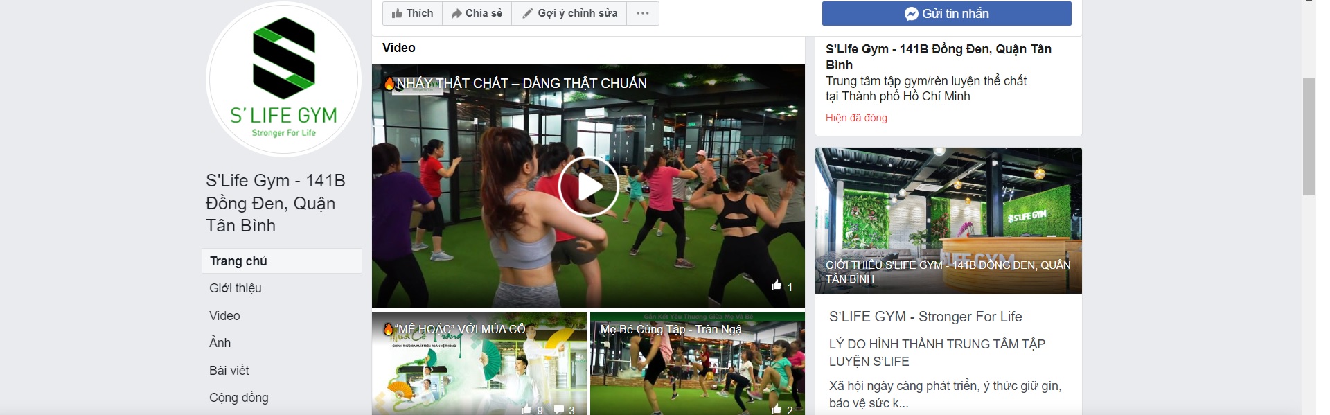 Ảnh CAN NHUONG THE TAP GYM - TRUNG TAM S'LIFE GYM