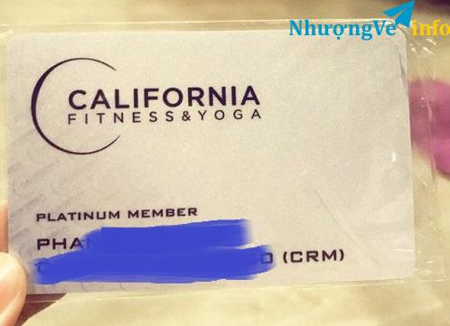 Ảnh Thẻ Platinum California Fitness