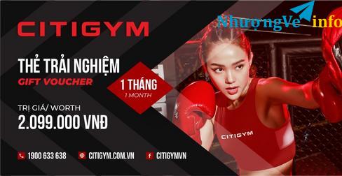 Ảnh THẺ TẬP GYM TẠI CITIGYM 1 THÁNG 150K