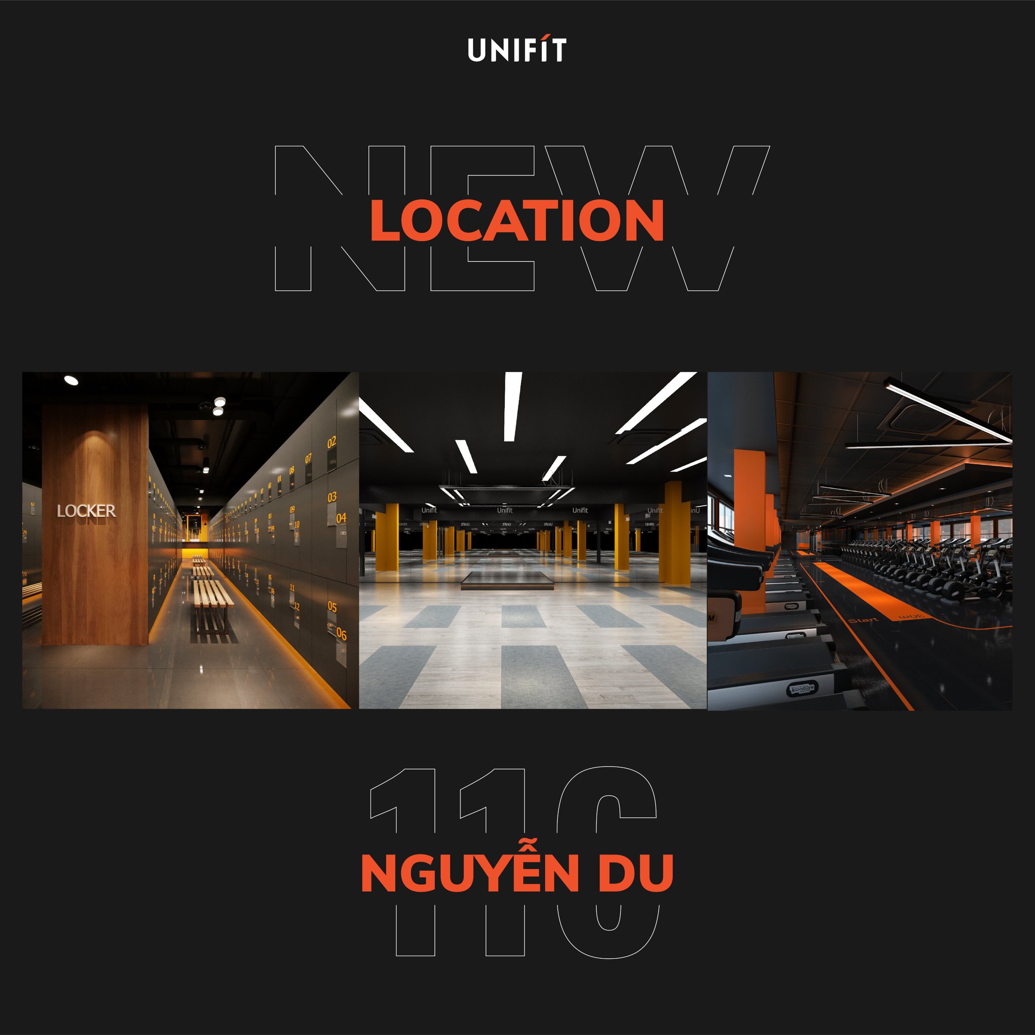 Ảnh Pass thẻ tập gym Unifit 116 Nguyễn Du, q1, HCM