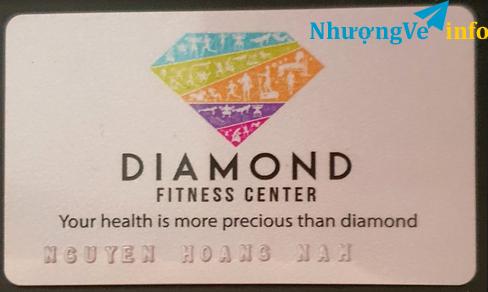 Ảnh Bán thẻ gym Diamond fitness full CN - 26 tháng - 8.000.000đ