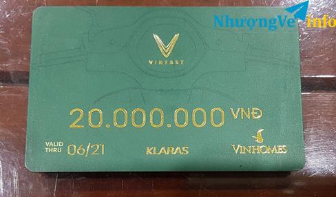 Ảnh Nhượng lại voucher xe điện Vinfast KlaraS giá chỉ 3 triệu - giá gốc 20 triệu đồng