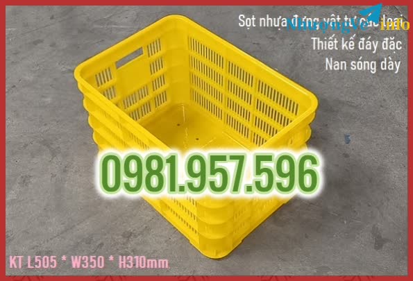 Ảnh Sóng nhựa hở đáy kín, sóng nhựa rỗng đáy lỗ, sóng nhựa Hs012