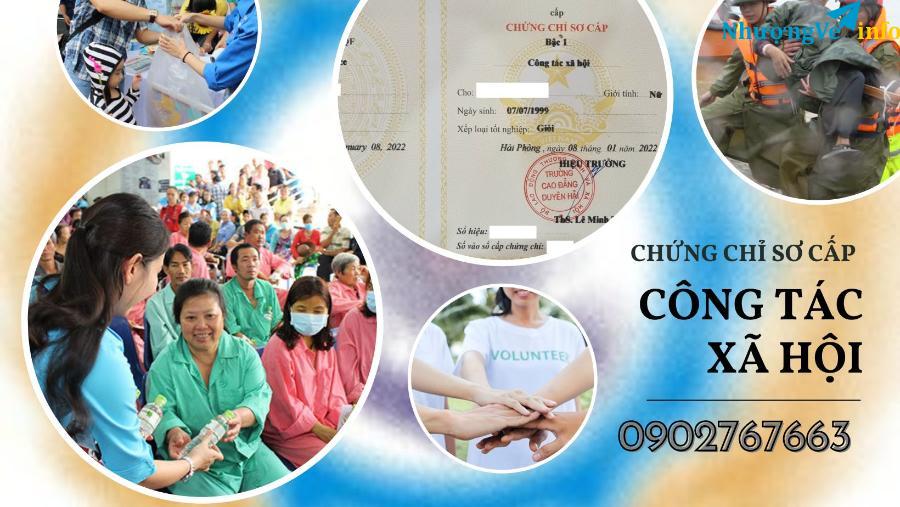 Ảnh Đào tạo cấp chứng chỉ sơ cấp công tác xã hội