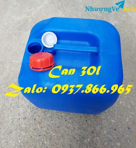 Ảnh Can 30l chất lượng, can nhựa, can dày, can 30l, can công nghiệp