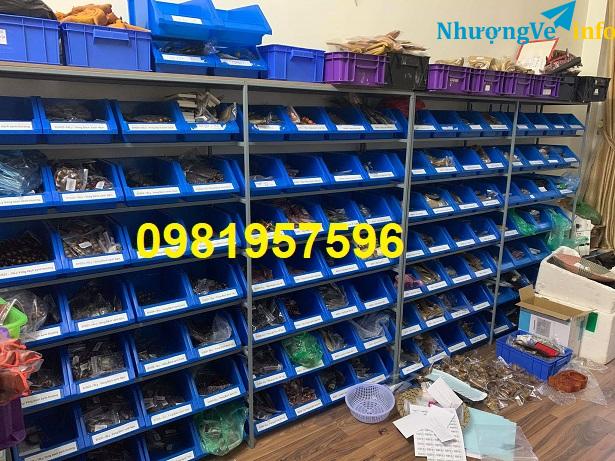 Ảnh Khay nhựa xếp tầng, khay nhựa đựng bulong, ốc vít, phụ tùng, cơ khí, điện nước