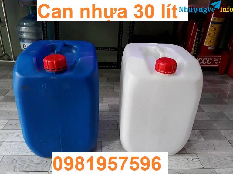 Ảnh can nhựa HDPE, Can nhựa chuyên đựng hóa chất, can nhựa tại Hà Nội