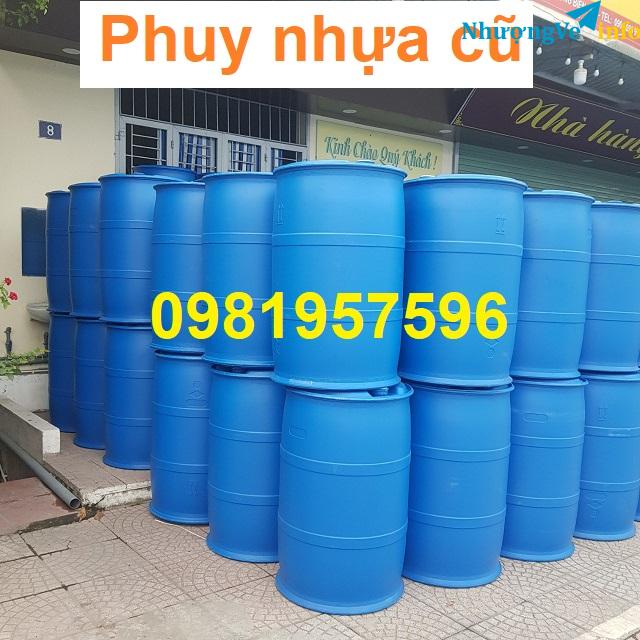 Ảnh Thùng phuy nhựa 220 lít có độ bền cao, Có khả năng chống chịu va đập