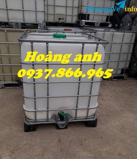 Ảnh XuâÌt bôÌn cuÌ sôÌ lươÌ£ng lơÌn, bôÌn nhưÌ£a, tank 1 khôÌi, bôÌn 1000l, tank cuÌ đưÌ£ng xăng dâÌu