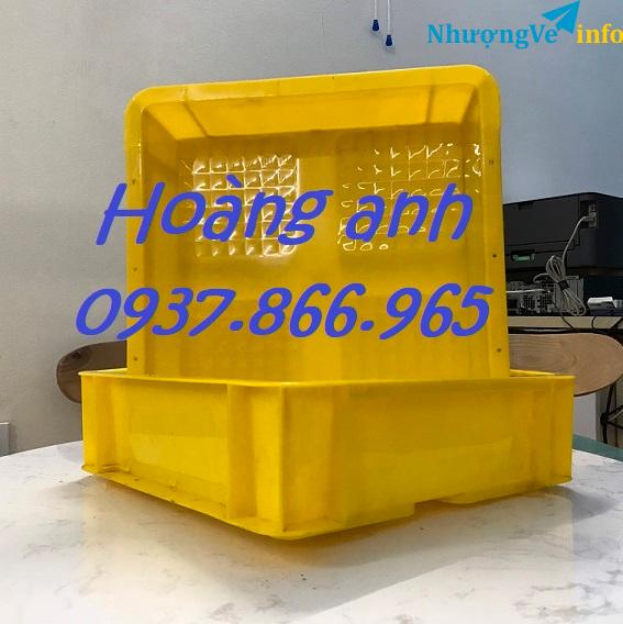 Ảnh ThuÌng nhưÌ£a đăÌ£c, khay nhưÌ£a, hôÌ£p nhưÌ£a, thung vuông cao 10cm