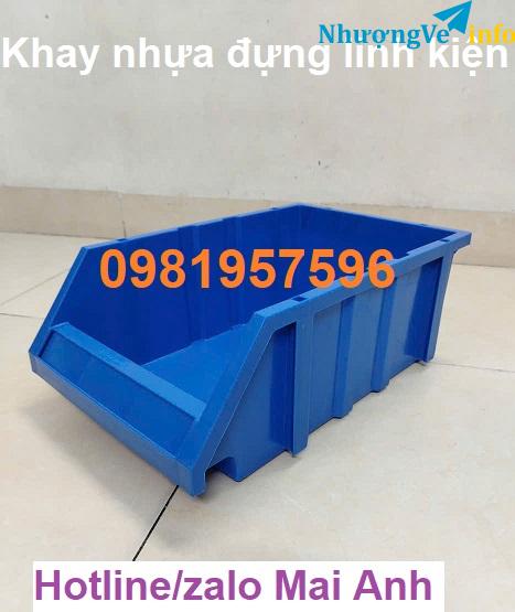 Ảnh Khay nhựa đựng ốc vít, khay linh kiện điện tử, tủ đựng phụ tùng