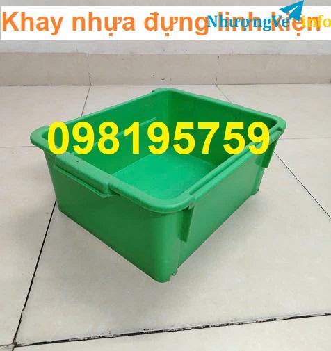 Ảnh hùng nhựa đặc A3, khay nhựa đựng linh kiện phụ tùng ốc vít