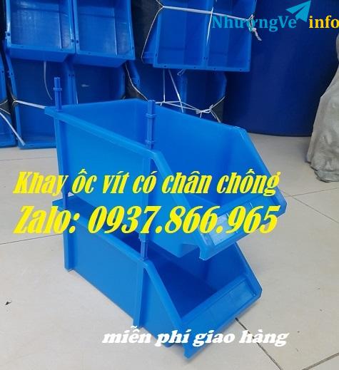 Ảnh Khay coÌ chân chôÌng maÌu trăÌng, khay duÌng phân xươÌng cơ khiÌ, khay phân loaÌ£i đôÌ cơ khiÌ