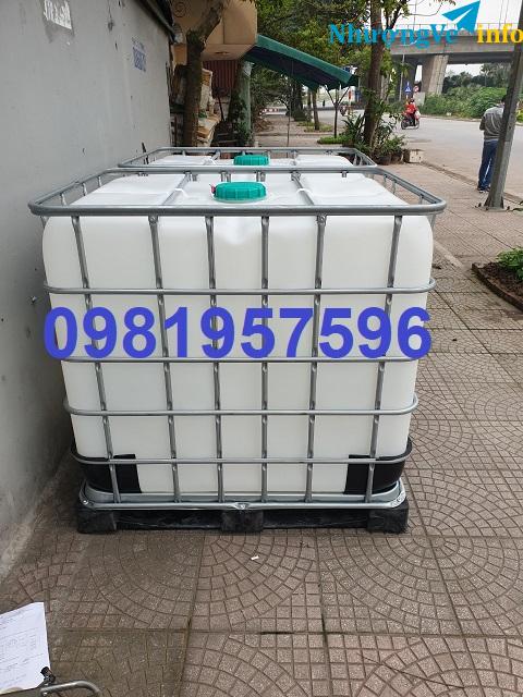 Ảnh Tank nhựa 1000 lít cũ tại Hà Nội, Bồn nhựa đựng nước Uy tín