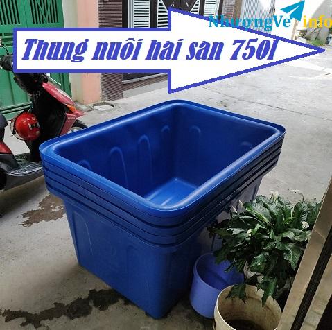 Ảnh ThuÌng dung tiÌch lơÌn 500l, thuÌng nhưÌ£a maÌu xanh, thuÌng  dung tiÌch lơÌn