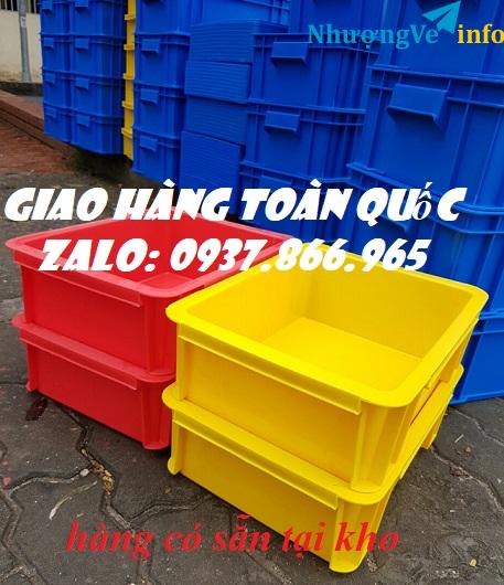 Ảnh Thùng b7 chất lượng tốt, thùng nhựa đặc nguyên sinh, thùng công nghiệp
