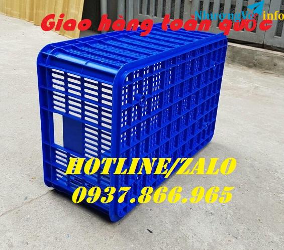 Ảnh Bán buôn sóng nhựa hở, bán sọt nhựa nguyên sinh , sọt đựng rau củ trong khu siêu thị