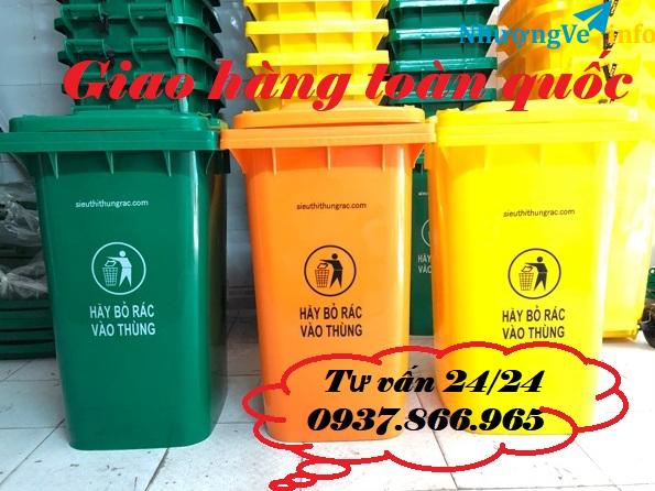 Ảnh ĐiÌ£a chiÌ cung câÌp thuÌng raÌc caÌc loaÌ£i, giaÌ thuÌng raÌc 240l, thuÌng raÌc đaÌ£p chân