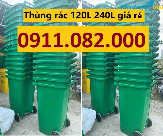 Ảnh Thùng rác chính hãng giá rẻ- thùng rác hàng chất lượng- lh 0911082000