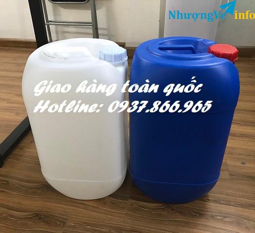 Ảnh BaÌn can đưÌ£ng hoÌa châÌt taÌ£i HaÌ NôÌ£i, can nhưÌ£a HPDE, can, baÌn can nhưÌ£a