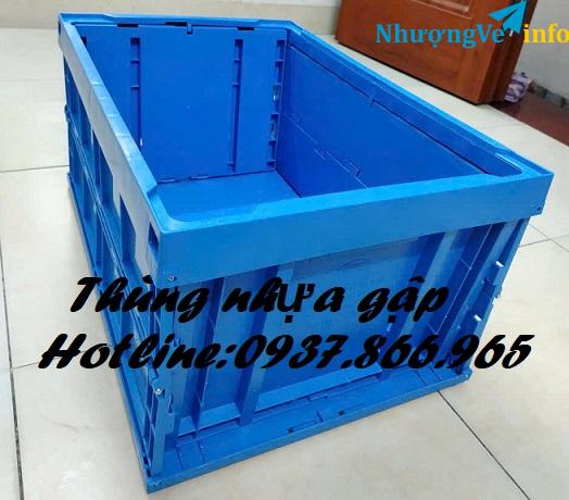 Ảnh ThuÌng nhưÌ£a gâÌp goÌ£n thông minh, khay nhưÌ£a gâÌ£p, thuÌng nhưÌ£a gâÌp tiêÌt kiêÌ£m diêÌ£n tiÌch