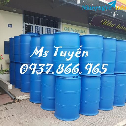 Ảnh Cung câÌp thuÌng phuy cuÌ taÌ£i HaÌ NôÌ£i, giaÌ thuÌng phuy, phuy nhưÌ£a cuÌ, phuy 220l