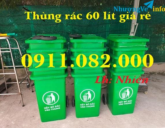 Ảnh Cung Cấp Thùng Rác Nhựa Toàn Quốc Thùng Rác 120l â 240l â 660l Giá Tốt- lh 0911082000