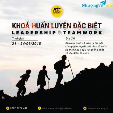 Ảnh CHUYỂN NHƯỢNG "KHÓA HUẤN LUYỆN KỸ NĂNG ĐẶC BIỆT LEADERSHIP & TEAMWORK" - ADC Academy