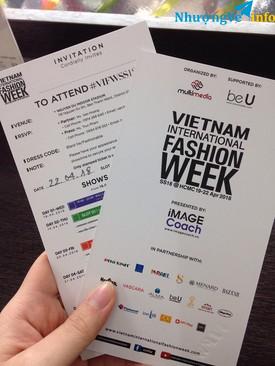 Ảnh NHƯỢNG LẠI  VÉ THAM DỰ VIETNAM INTERNATIONAL FASHION WEEK 2018 GIÁ RẼ