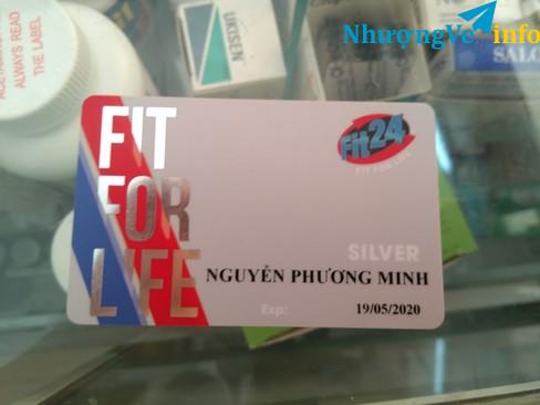 Ảnh Chuyển nhượng thẻ Silver 20 tháng tại Fit24 Hồ Xuân Hương